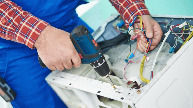 Beylikdüzü Vestfrost Vestfrost çamaşır makinesi kart tamiri – Su almama arızası orijinal parça ile giderildi. - Teknik servis örneği